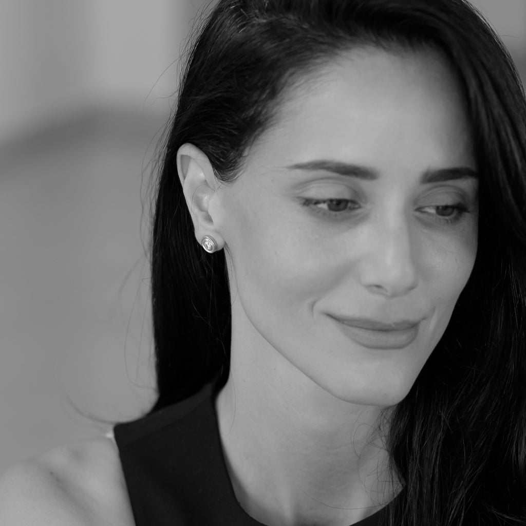 Eleanor עגילי ציפוי זהב