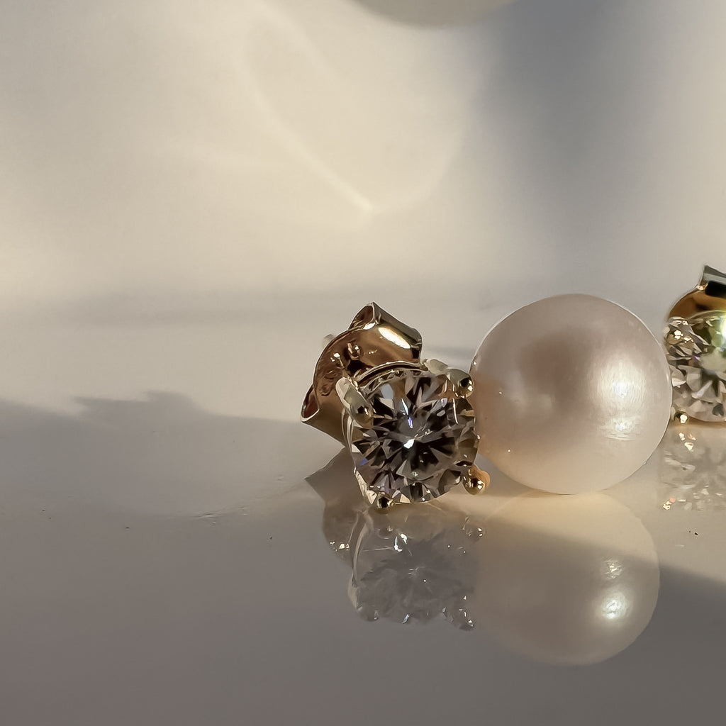 Renée עגילי ציפוי זהב