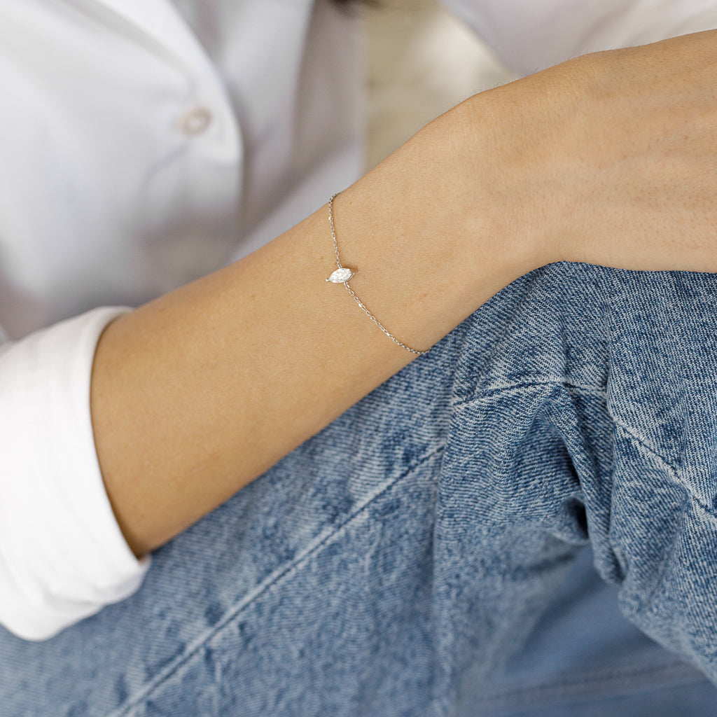 Victoria צמיד כסף