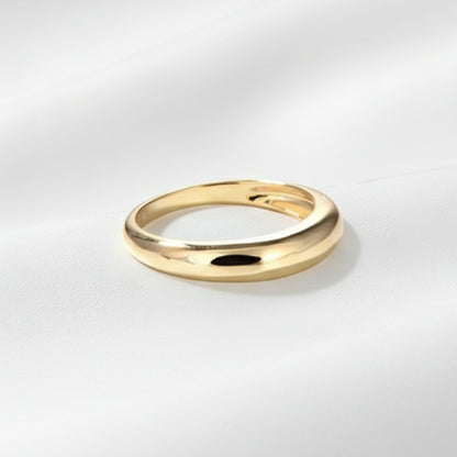 Eloise טבעת ציפוי זהב