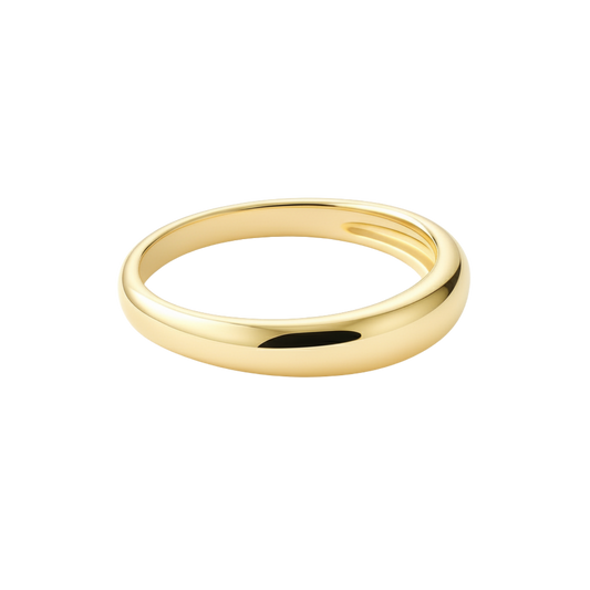 Eloise טבעת ציפוי זהב