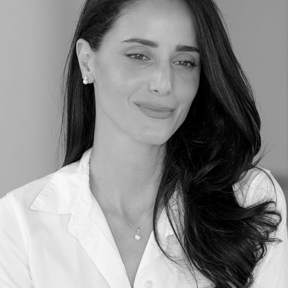 Violett שרשרת פנינה כסף