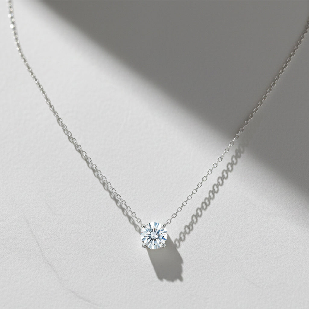 Elisabeth שרשרת סוליטר כסף