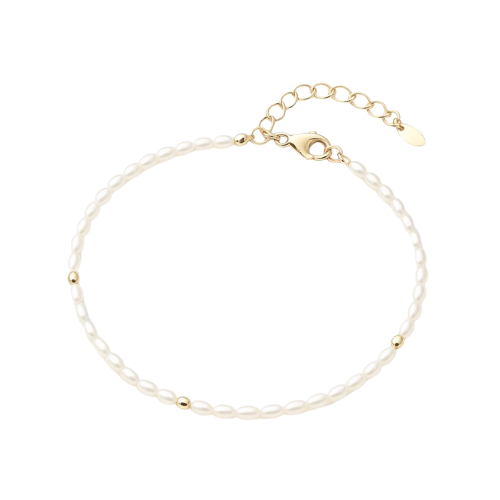 Céleste צמיד פנינים ציפוי זהב