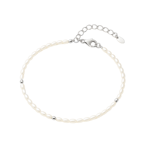 Céleste צמיד פנינים כסף