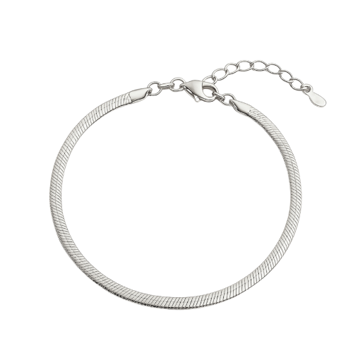 Marie צמיד נחש כסף