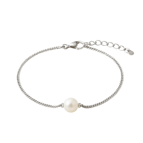 Violett צמיד פנינה כסף