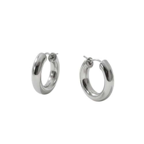 Sophia עגילי חישוק כסף