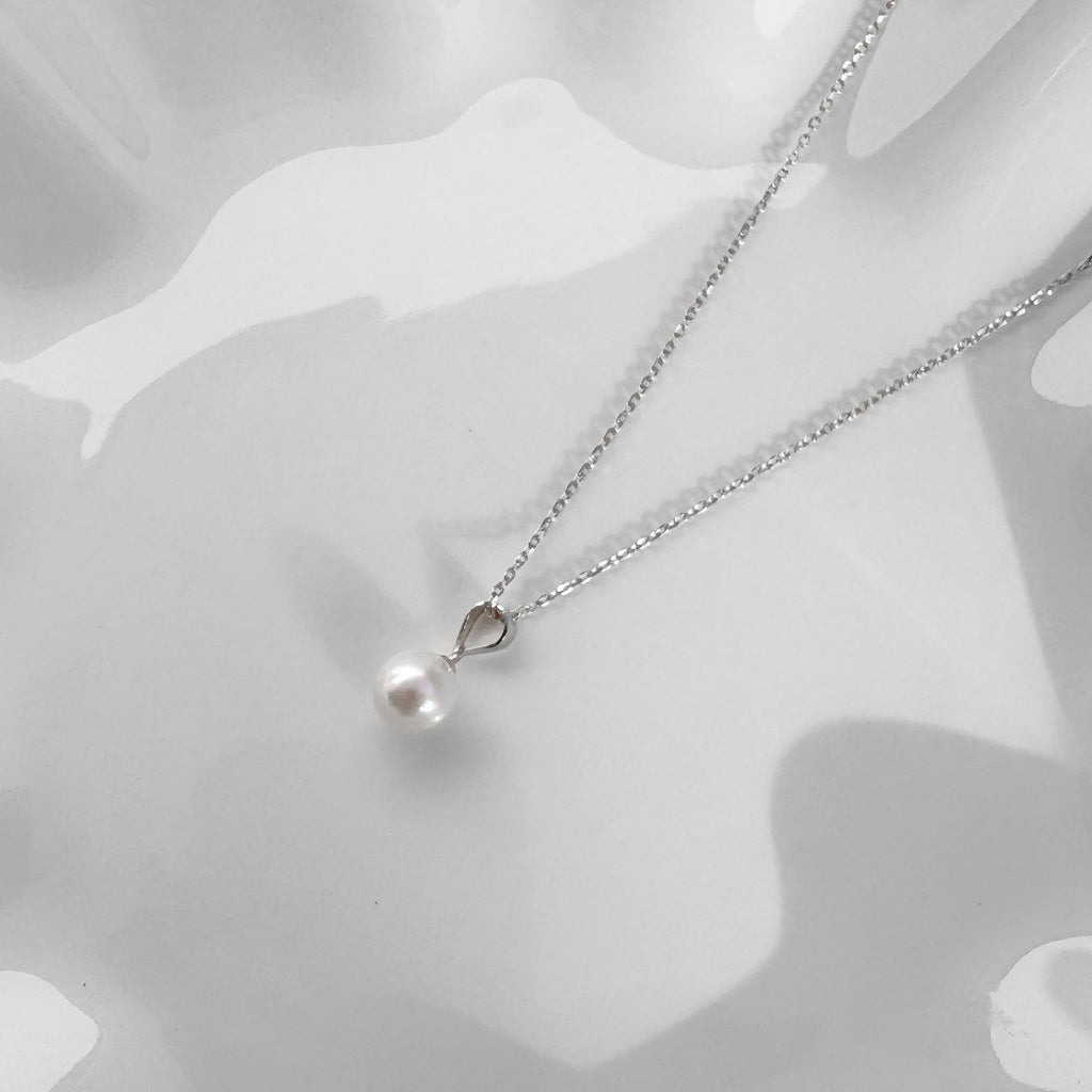 Violett שרשרת פנינה כסף