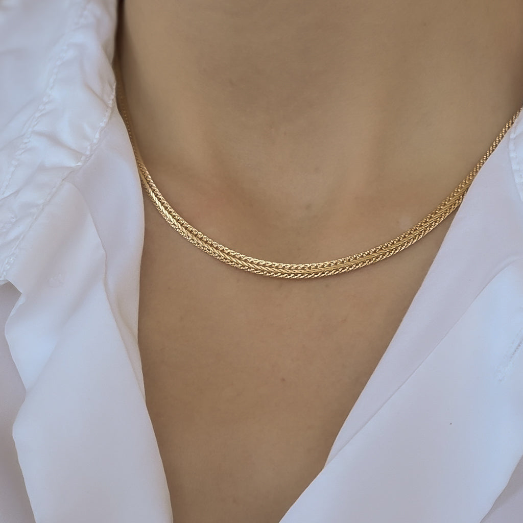 Camilla שרשרת ציפוי זהב