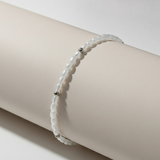 Céleste צמיד פנינים כסף