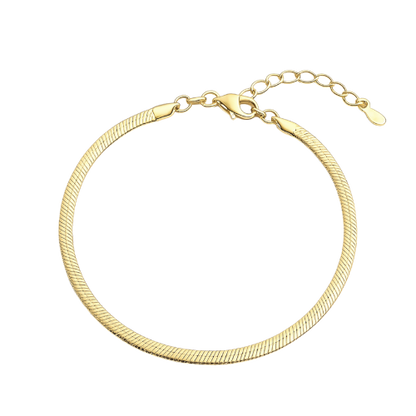 Marie צמיד נחש ציפוי זהב