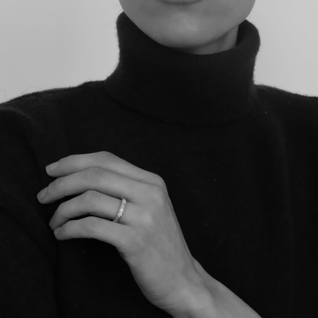 Francesca טבעת ציפוי זהב