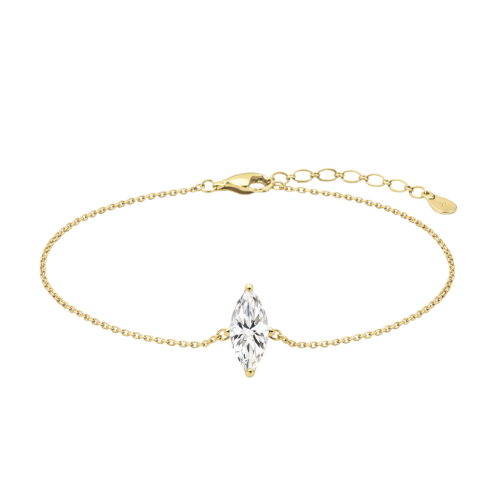 Victoria צמיד ציפוי זהב