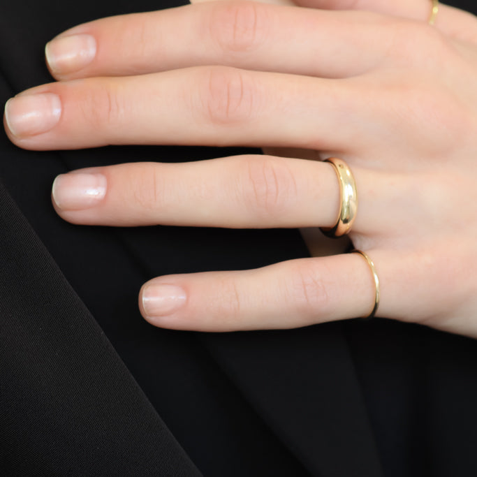 Eloise טבעת ציפוי זהב