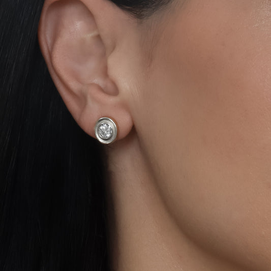 Eleanor עגילי כסף