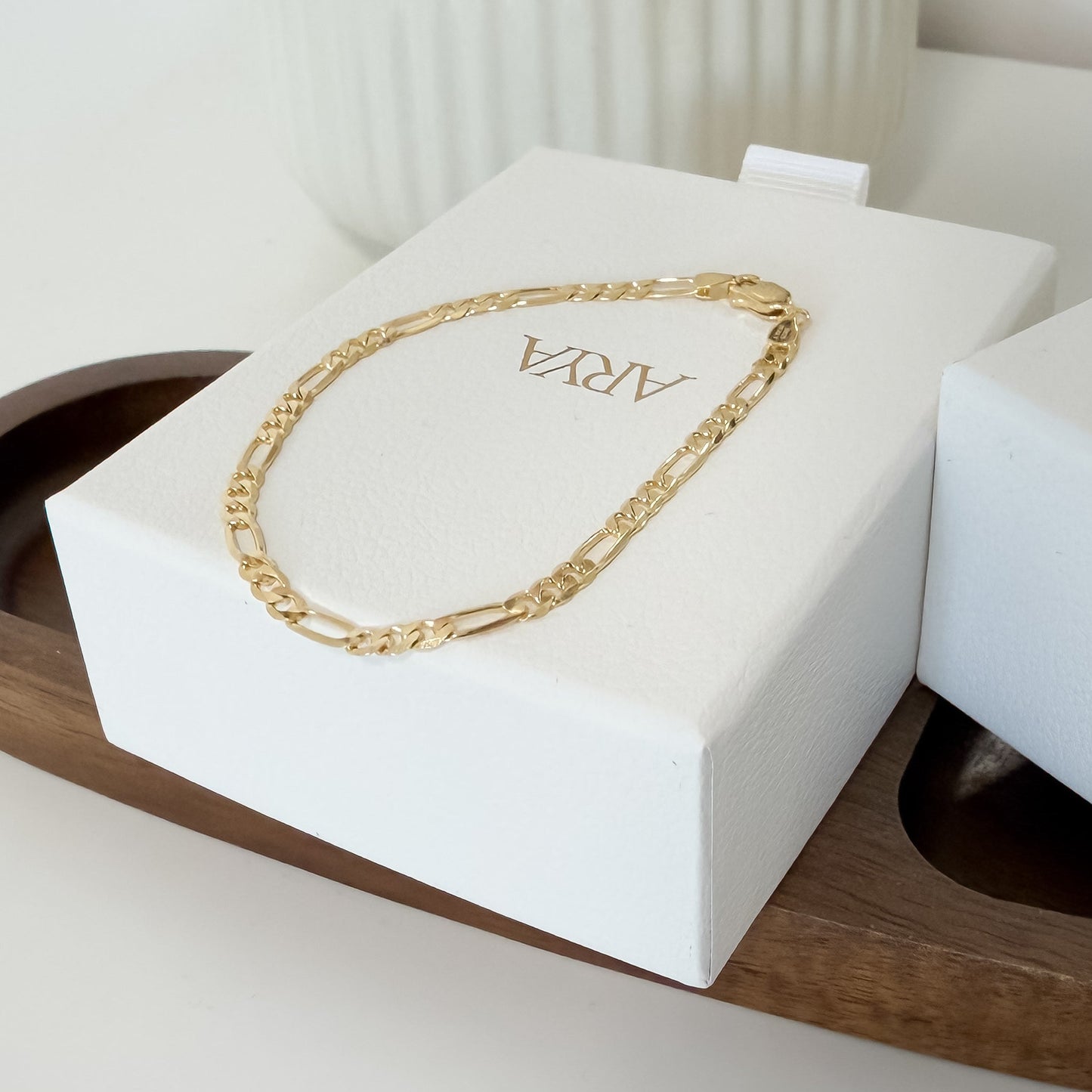 Alexandra צמיד גורמט ציפוי זהב