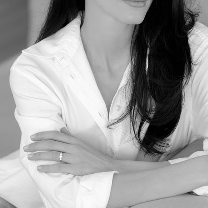 Letizia טבעת ציפוי זהב